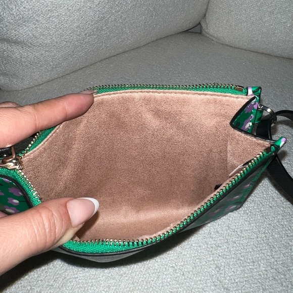 Kate Spade ♠️ New York Spencer Party Floral Pouch Wristlet - Picture 11 of 13